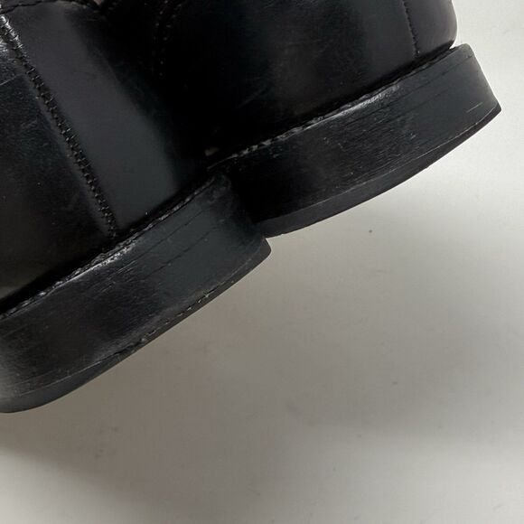 Allen Edmonds Lasalle Derby Shoes Mens 10.5 D Black Leather Split Toe Dress main image 5
